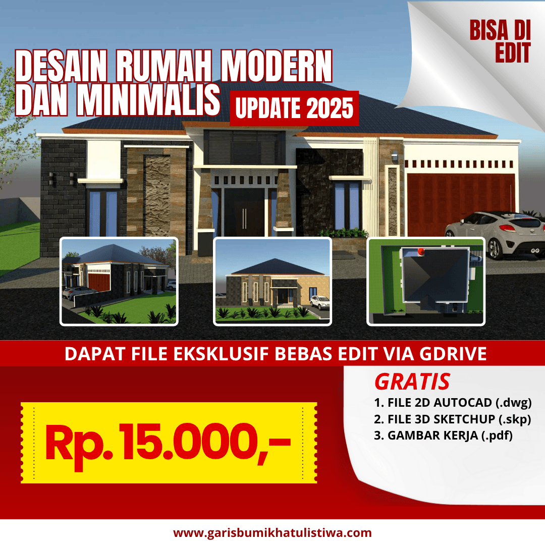 DESAIN RUMAH 18X14 M