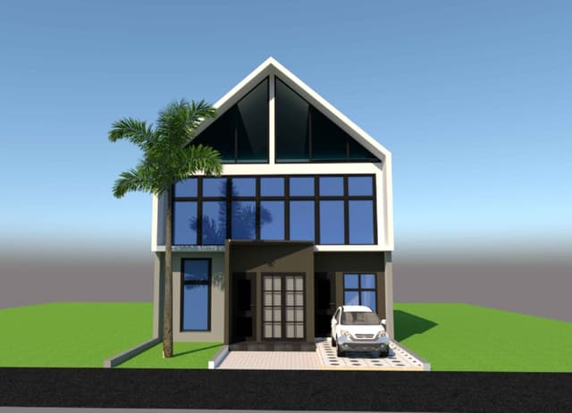 DESAIN RUMAH 9X15 M