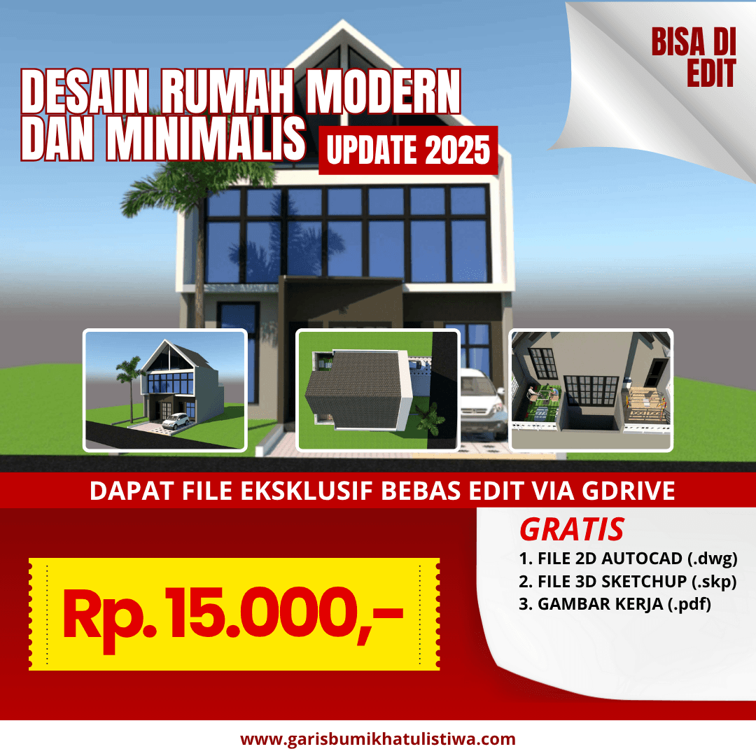 DESAIN RUMAH 9X15 M
