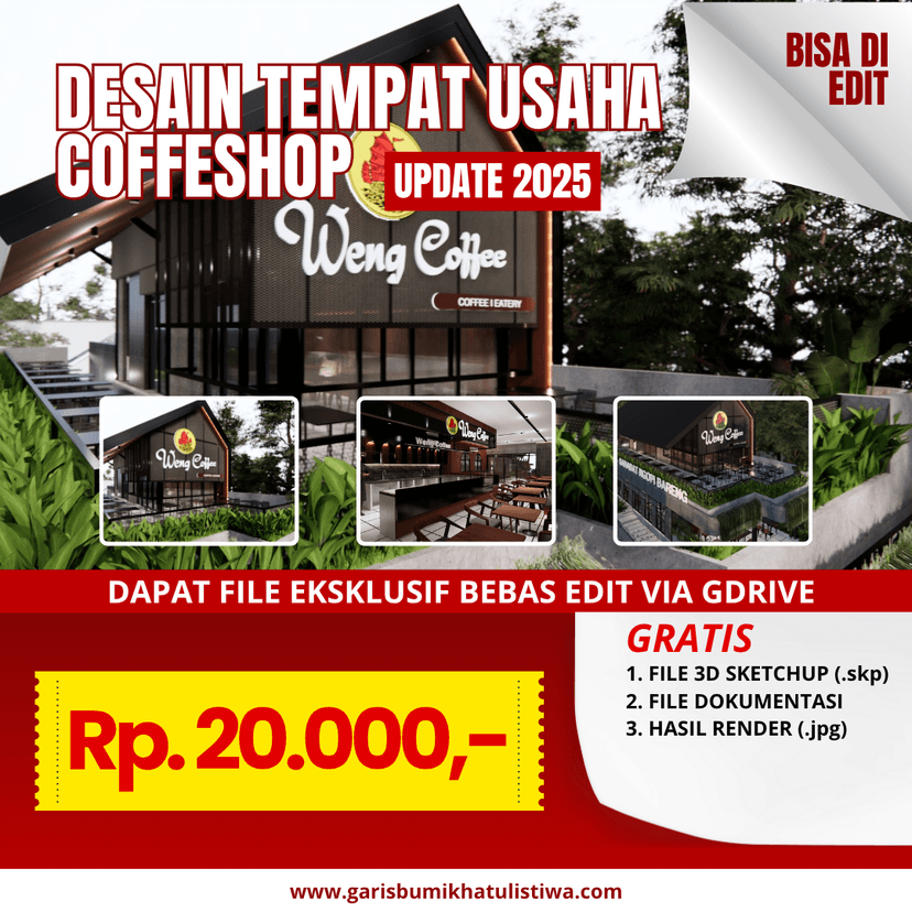 DESAIN TEMPAT USAHA WENG COFFEESHOP