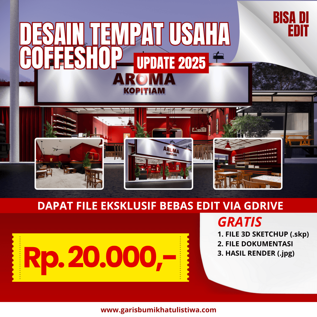 DESAIN TEMPAT USAHA AROMA KOPITIAM SIANTAN