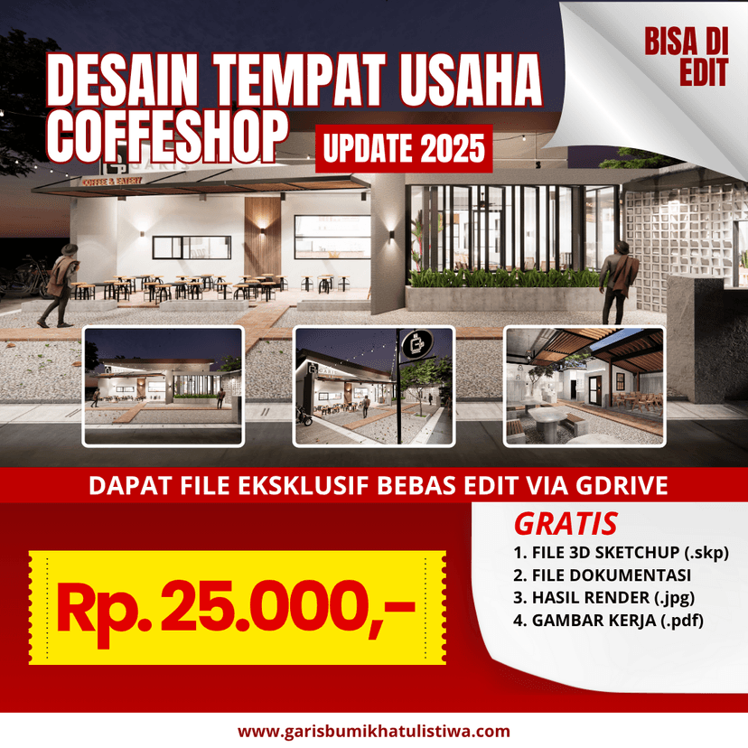 DESAIN TEMPAT USAHA GARIS COFFEESHOP